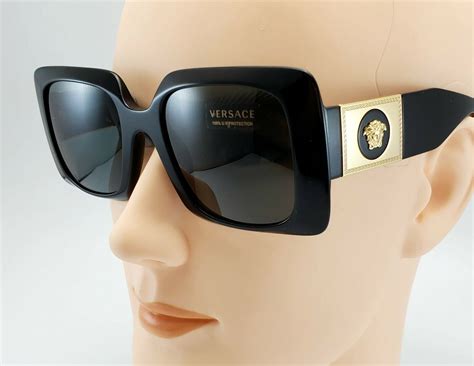 Versace™ VE4405 GB1/87 54 Black Sunglasses